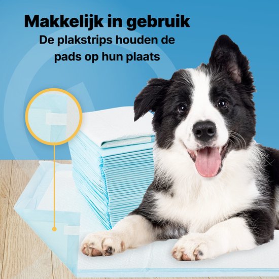 Jake and Jacky 240 Puppy Training Pads 60 x 90 cm - with Adhesive Strip - toilet training dog - dog toilet - pee pads dog - Extra Large