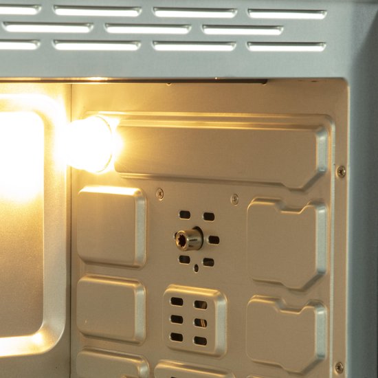 Four autonome Inventum OV307B - 30 L - Chaleur tournante - Broche rotative - 100-230 °C - 5 modes de cuisson - Noir