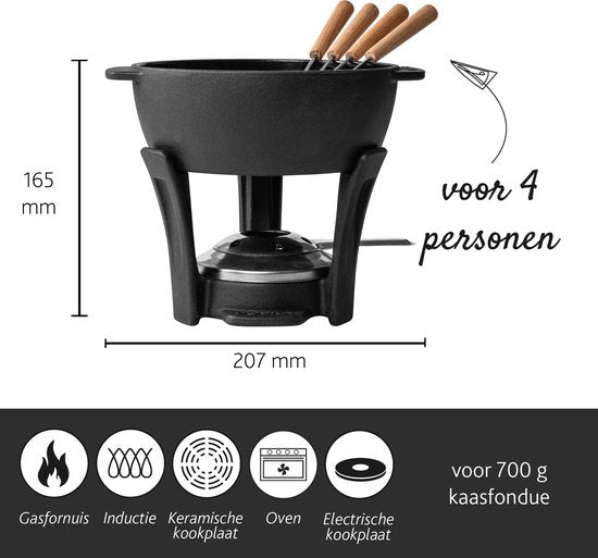 BOSKA Set à fondue Party Pro - 1.1 L