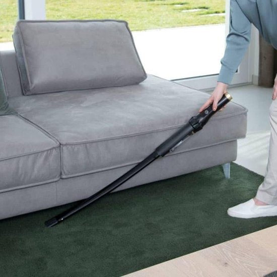 Aspirateur à main sans fil Livington Prime Everyday sans sac - Aspirateur à main d'une puissance de 90 watts - 3 embouts inclus - noir