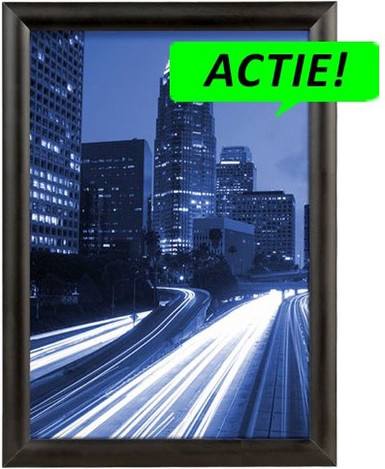 Cadre à pince Noir 25mm Mitre A4