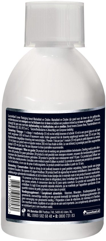 Lucovitaal Nettoyant pour le foie 250 ml