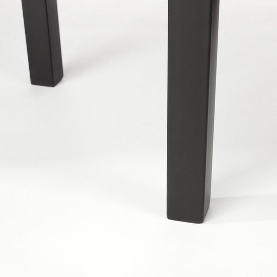 Mica Decorations Ascot Plant Stand XL - L38 x L38 x H95 cm - Métal - Noir