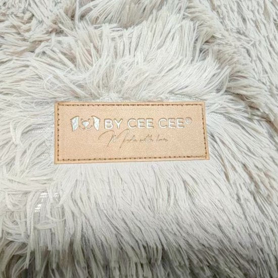 By Cee Cee Original Dog Rug Bench - Panier pour chien - Premium - Entièrement dézippable - Beige - 85x90 - Taille M