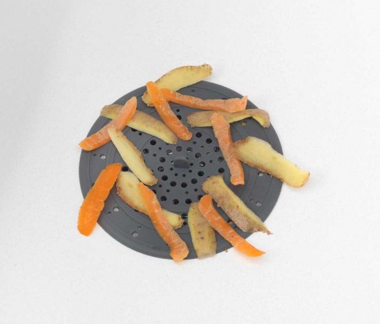 Filtres pour évier Wenko 53011100 12 x 0,3 cm Gris Silicone