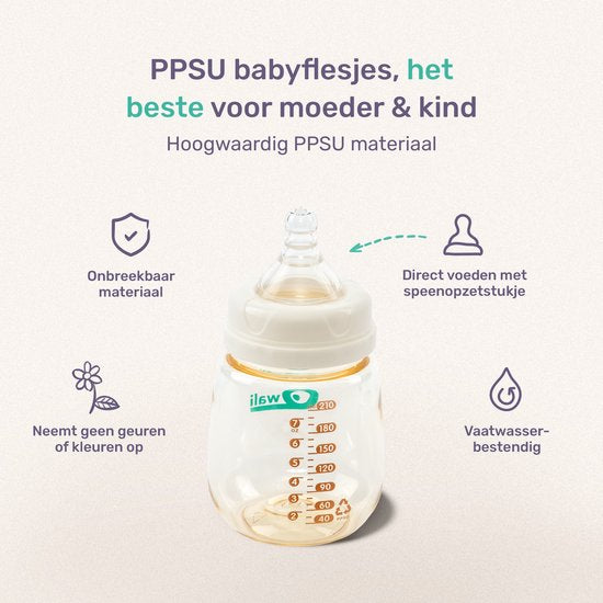 Tire Lait électrique - Qwali - Double - Sans BPA - avec 2 biberons - tire-lait sans fil