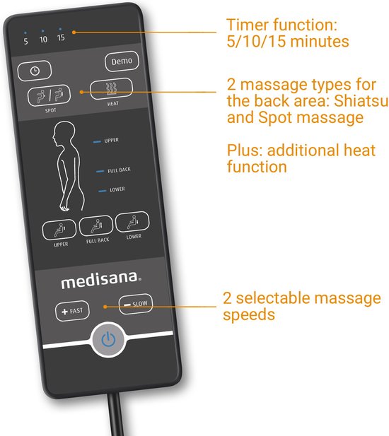 Fauteuil de relaxation Medisana RC 450