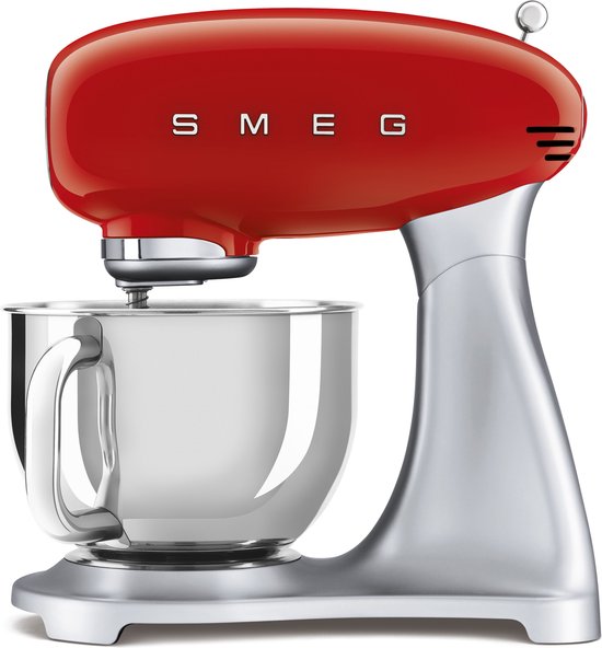SMEG SMF02RDEU - Robot de cuisine - Rouge - 800 W