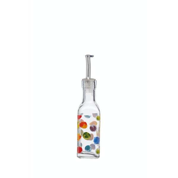World of Flavours 180ml Verseurs d'huile et de vinaigre - Transparent avec impression