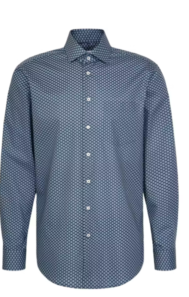 Seidensticker New Kent Business Shirt | Regular Fit | 42 Sage Green | 100% Cotton | 01.845413-73
