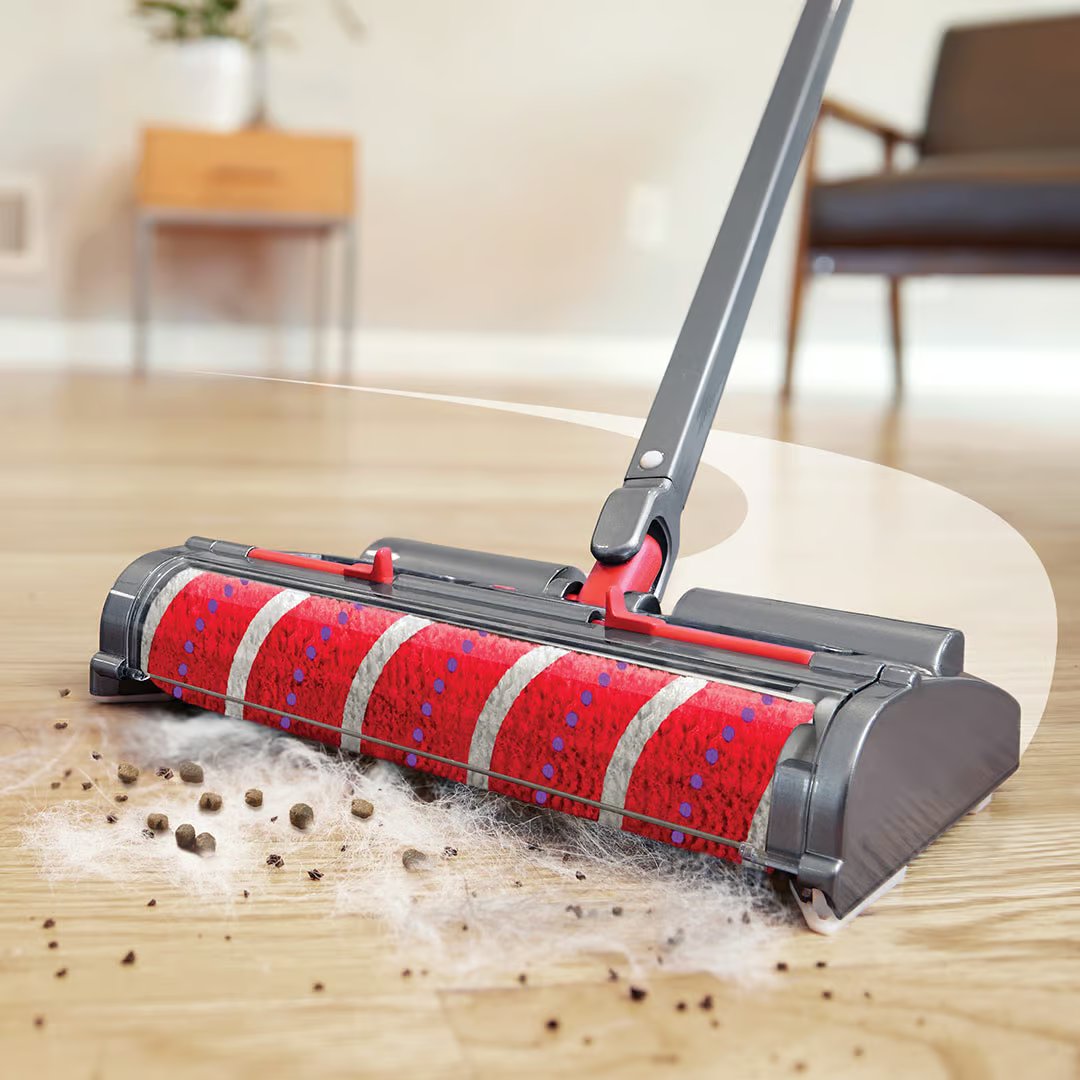 Balai turbo sans fil Livington Voom - Technologie de micro-brosses - Nettoyage puissant - Poignée flexible