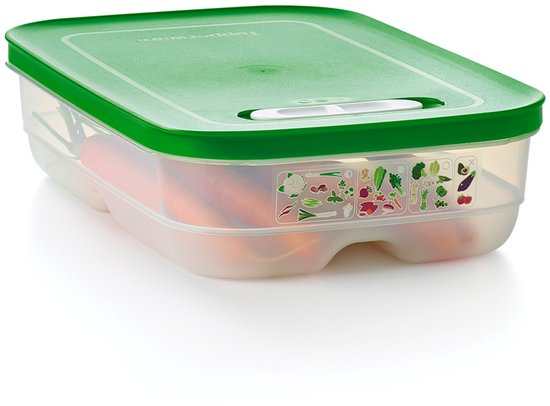 Tupperware Fridge Smart 1,8 l - Boîtes de conservation - Sans BPA - Bocal de conservation - Boîte à repas - Boîtes en plastique - Récipients alimentaires - Les aliments restent frais deux fois plus longtemps