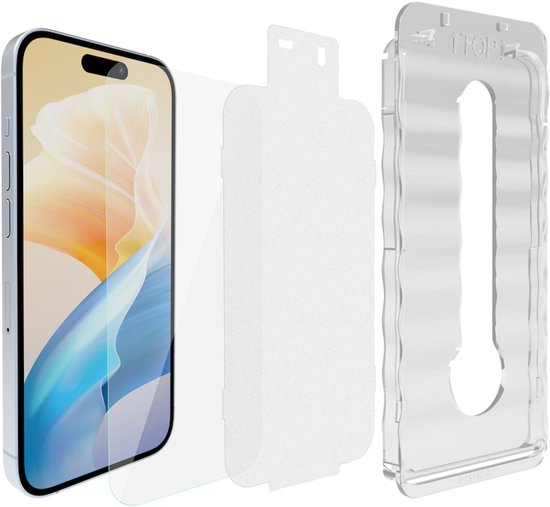 BeHello Protection d'écran Samsung Galaxy S24 FE - Verre trempé à fort impact