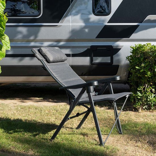 Chaise pliante Crespo - AP/740 - Tex-Comfort - Gris