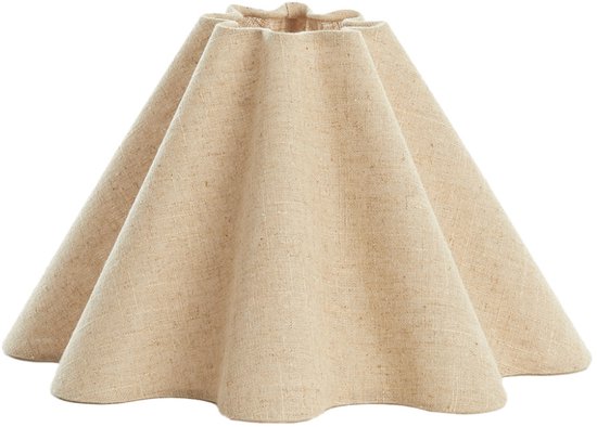 Light & Living - abat-jour - Bezaha - naturel - tissu - Ø 11 cm - E27 - 2035947