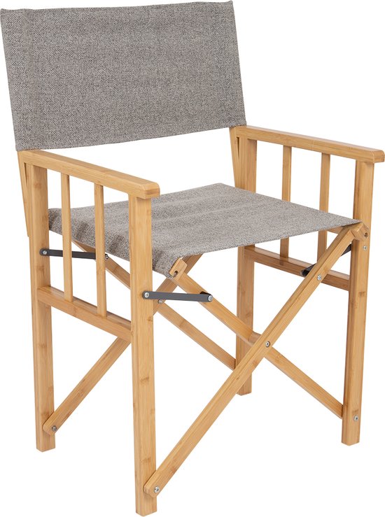 Bo-Camp - Urban Outdoor - Fauteuil de réalisateur - Chichester - Gris
