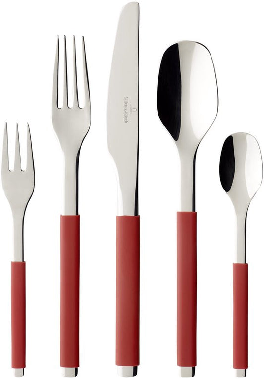 Villeroy & Boch S+ Cranberry Set de couverts 30 pcs