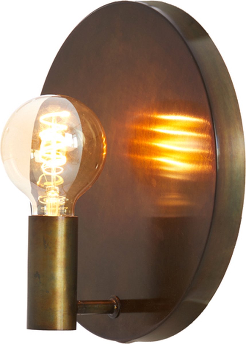 Light & Living Wall Light Disc Gold Ø30cm x 11cm - Applique murale de luxe pour l'intérieur