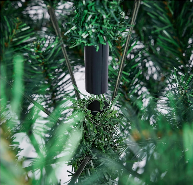Sapin de Noël artificiel « Spar Groen » 120 cm – 208 branches – Fabriqué à la main et réaliste