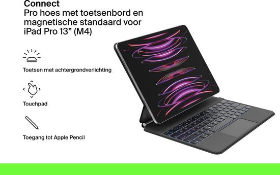 Belkin Pro Case avec clavier et support magnétique pour iPad M4 Pro 13" QWERTY