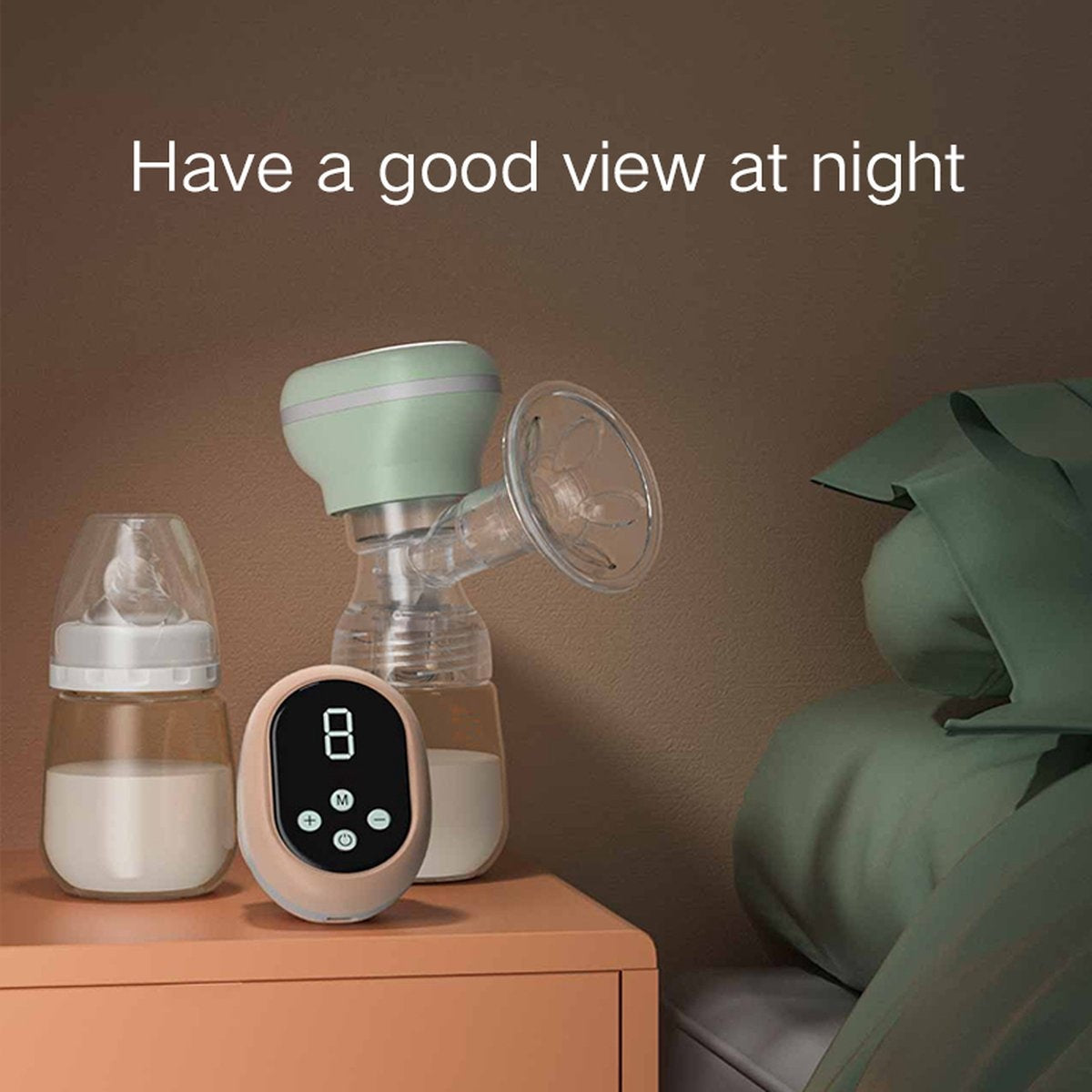 Fuegobird Tire-lait électrique sans fil - Dispositif d'allaitement intelligent Tire-lait sans fil portable - Sans BPA