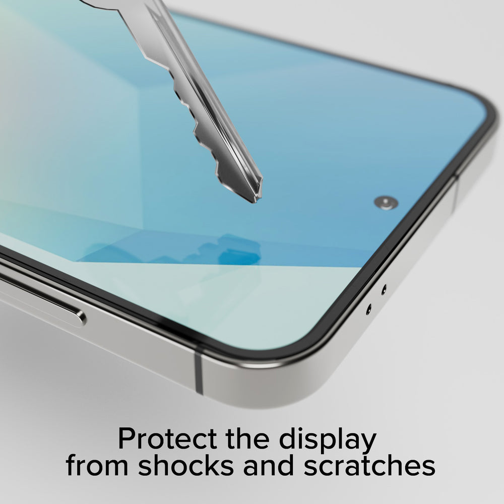 SBS Film de protection d'écran pour Samsung Galaxy S24/ S25 - Verre trempé - Résistant aux rayures
