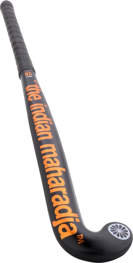 The Indian Maharadja Solid 85-36.5 inch-carbon 85 Crosse de Hockey Unisex - noir-cuivre