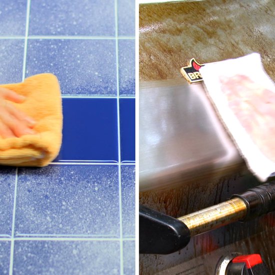 Grease Police avec chiffon en microfibre | Nettoyant puissant contre la graisse et la saleté | Nettoyant multi-usages et dégraissant pour la cuisine, la salle de bains et le jardin