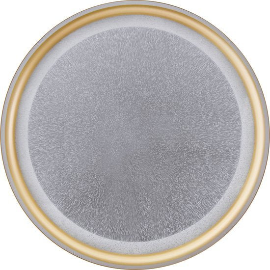 Brilliant Quito - Plafonnier - LED 30W - 42cm - Design or - Effet pailleté - gradation à 3 niveaux