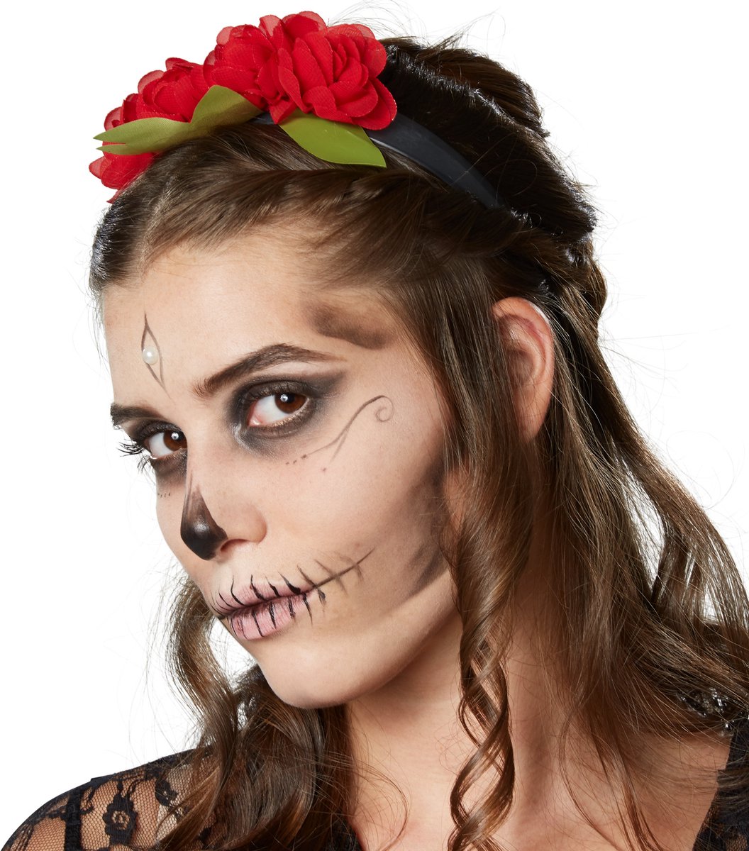 Costume sexy d'Halloween et de Carnaval pour femmes Dressforfun  - Taille XXL - noir - rouge