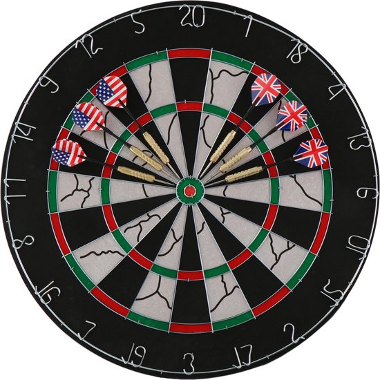 Lifetime Cible de fléchettes Deluxe avec fléchettes 45cm