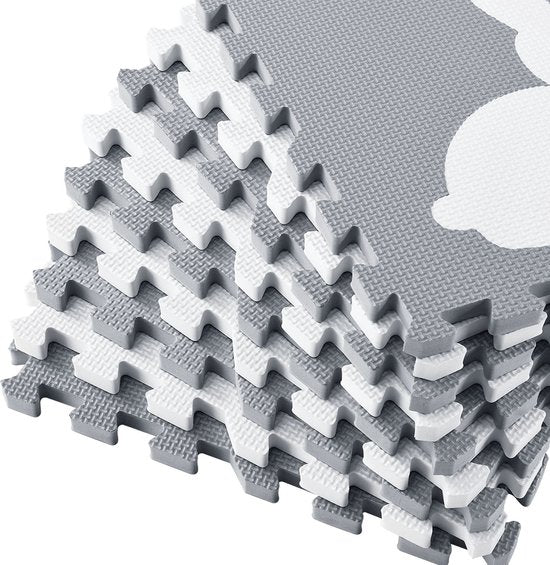 Tapis de puzzle pour enfants - Timon - 36 pièces - Composé de lettres et de chiffres