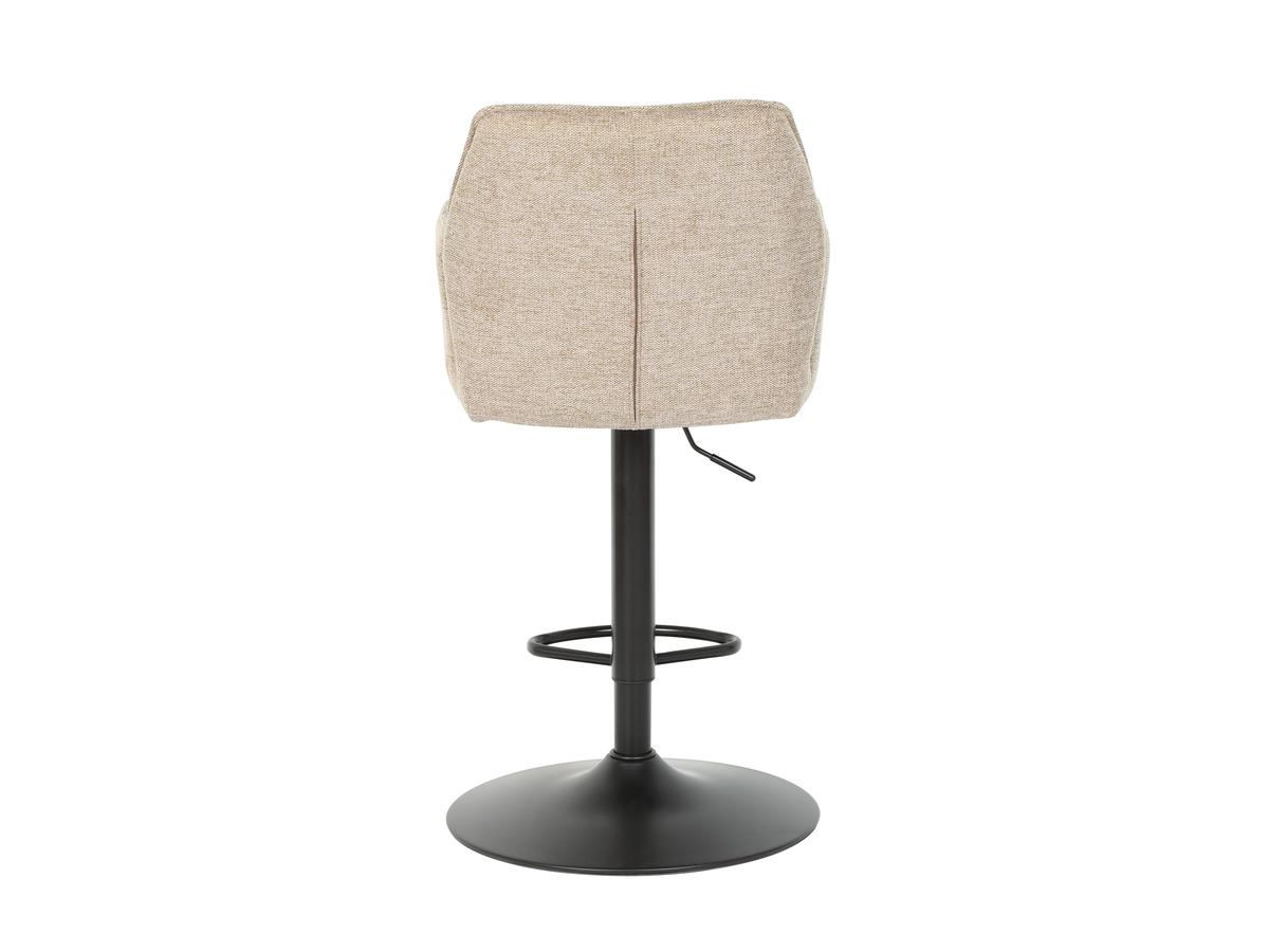 Tabouret de bar Jill Velvet - Lot de deux - Taupe - 2 pièces