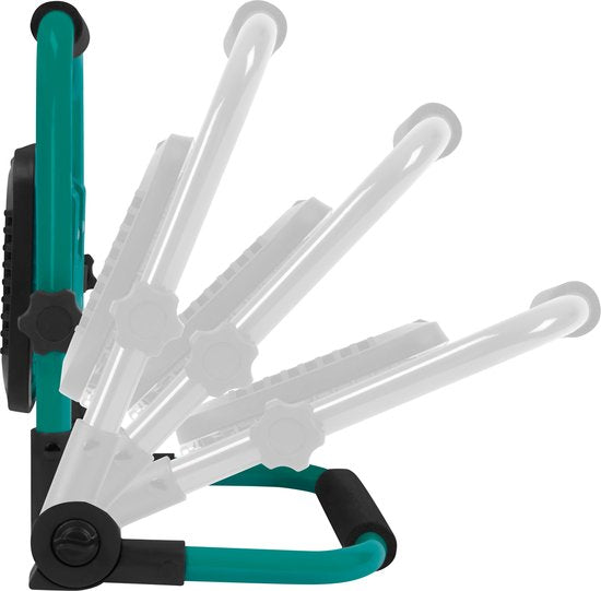 VONROC Lampe de travail à Led 50W - Pliable - Inclinable - Grand angle de rayonnement 120°.