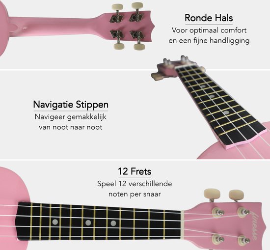 Finesse® Kahului Edition Ukulele 21" - Guitare enfant fille et garçon - Guitare jouet - Ukulele