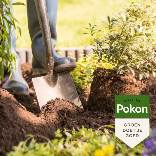 Pokon Bio : terreau de plantation pour plantes de jardin, arbres et haies - 30 l - 100 jours de nutriments - sans tourbe