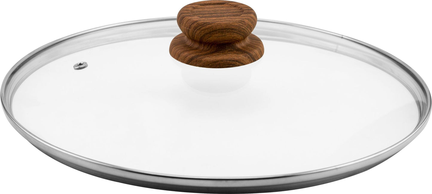 Livington, couvercle en cuivre et pierre pour verre, 28 cm