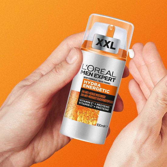 Crème de jour hydratante L’Oréal Paris Men Expert Hydra Energetic - 6 x 50 ml - Lot