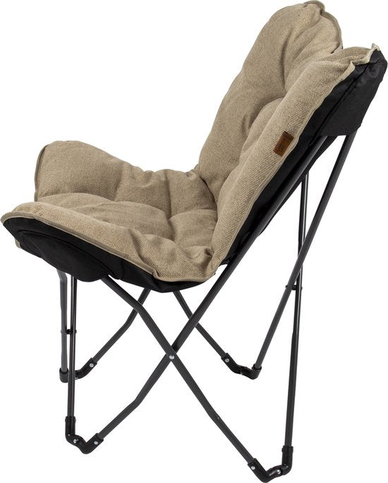 Bo-Camp - Urban Outdoor - Chaise papillon - Grainger - M - Nika - Beige