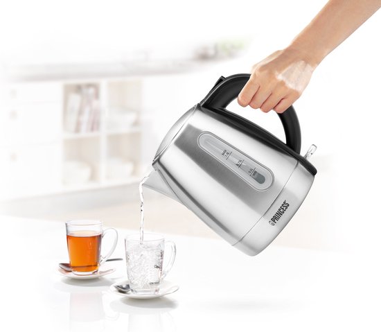 Bouilloire Princesse 236023 - 1 litre - rotation 360° - 2200W - acier inoxydable