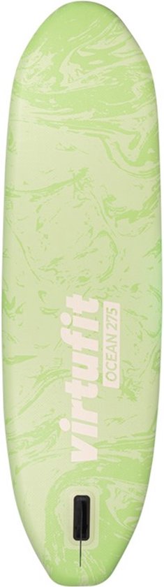 VirtuFit Supboard Ocean 275 - Leaf Green - Stand Up Paddle Board - Supboard Inflatable - Pour débutants et experts - Pagaie réglable - Max. 180 kg - Avec accessoires et sac de transport