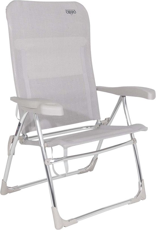 Crespo - Chaise de plage - AL/206 - Gris clair