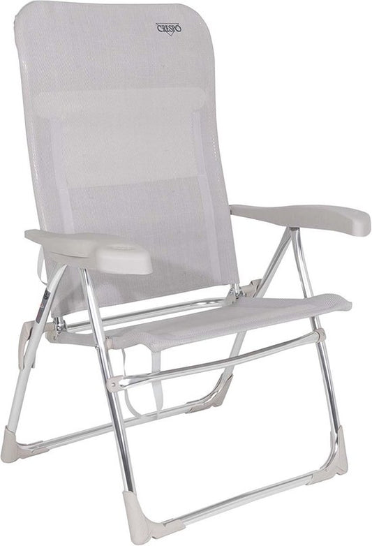 Crespo - Chaise de plage - AL/206 - Gris clair