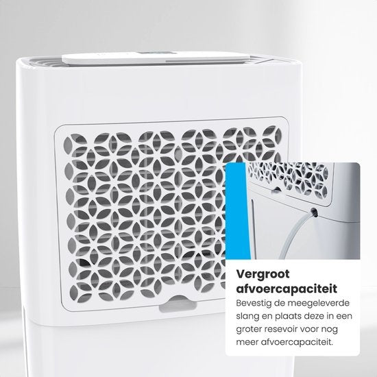 Déshumidificateur Auronic - Série Compact Plus - pour des pièces jusqu'à 40 m² - 420 W - 20L - Blanc