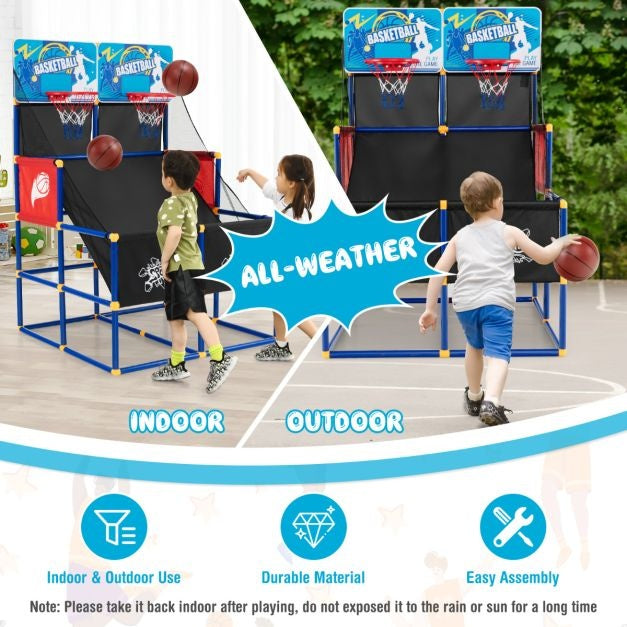 Coast Basketball set for kids - arcade - 2 joueurs - 90 x 90 x 140 cm