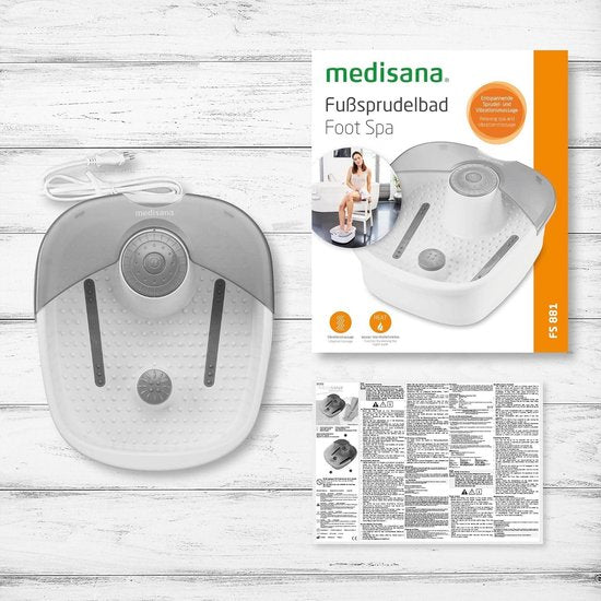 medisana FS 881 - Bain de pieds à bulles