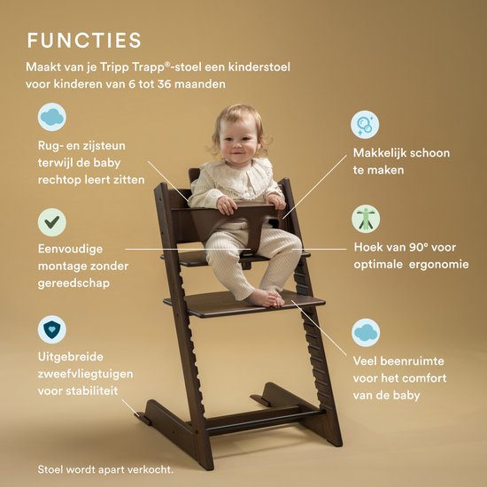 Kit pour bébé Stokke® Tripp Trapp®² - Marron chaud