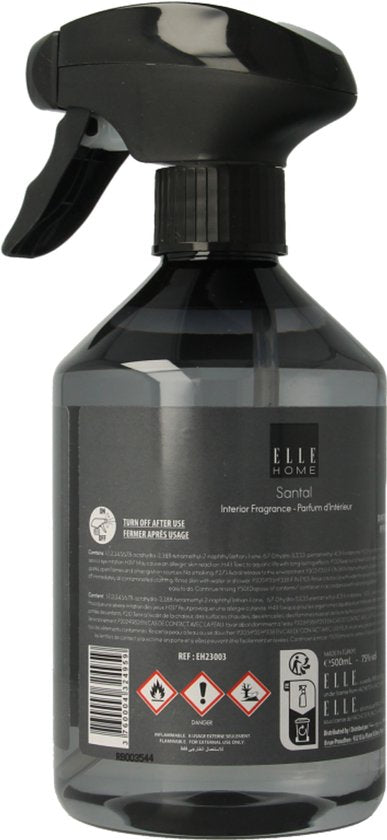 Elle Home - Santal - Spray d'ambiance 500 ml