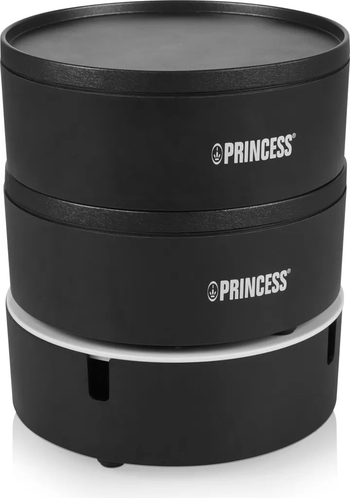 Ensemble de table Princess « You & Me » – Grill de table pour 2 personnes – 600 W – Avec plateau de service