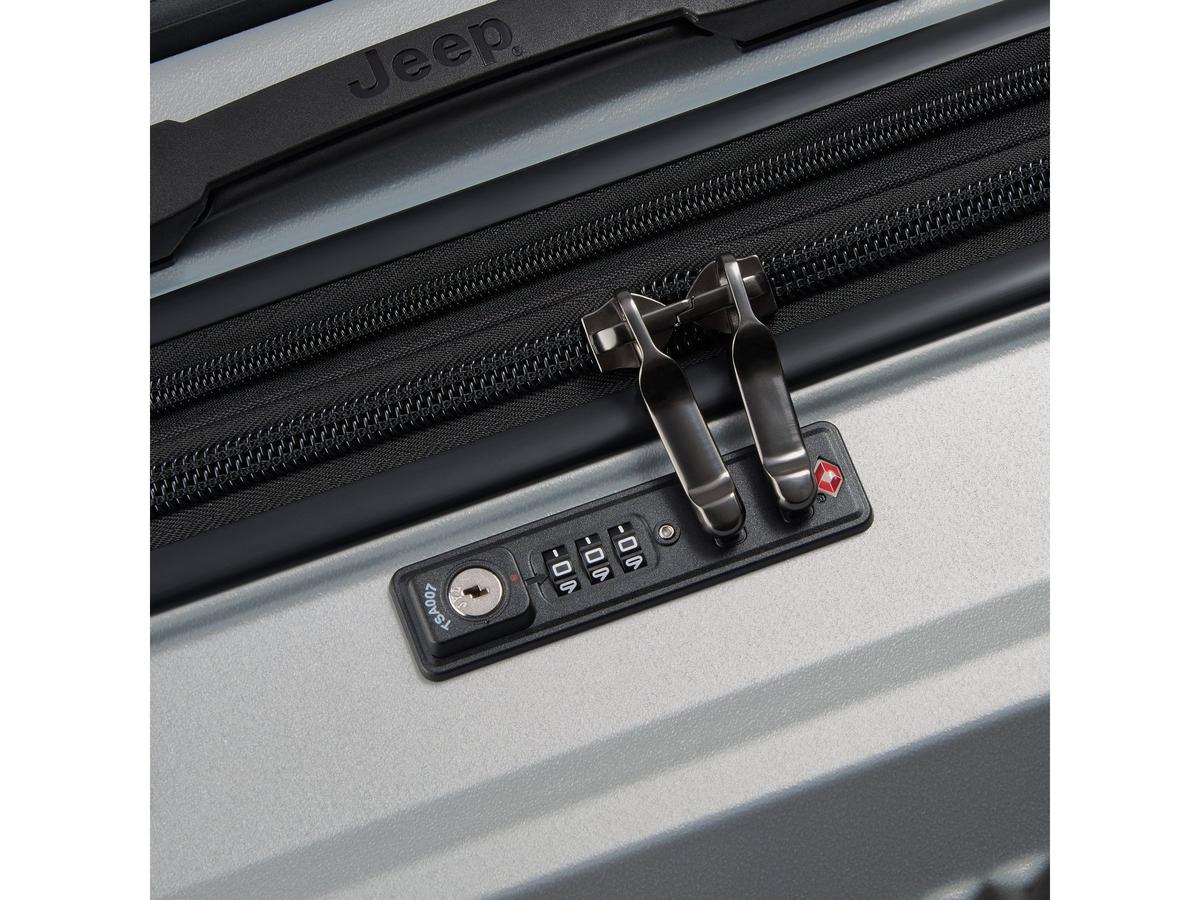 Chariot Jeep - Extensible - taille M - 69 cm Argent